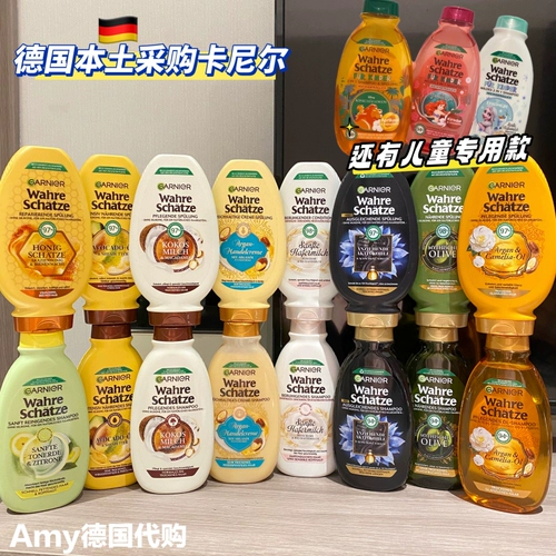 Фруктовое масло, восстанавливающий шампунь, кондиционер, Германия, 300 мл