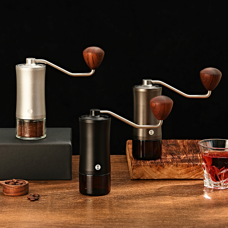 Hand Grinder Coffee Bean Grinder Hand Grinding Coffee Machine Hand Punch Mini Portable Hand MillIng Utensil Italian
