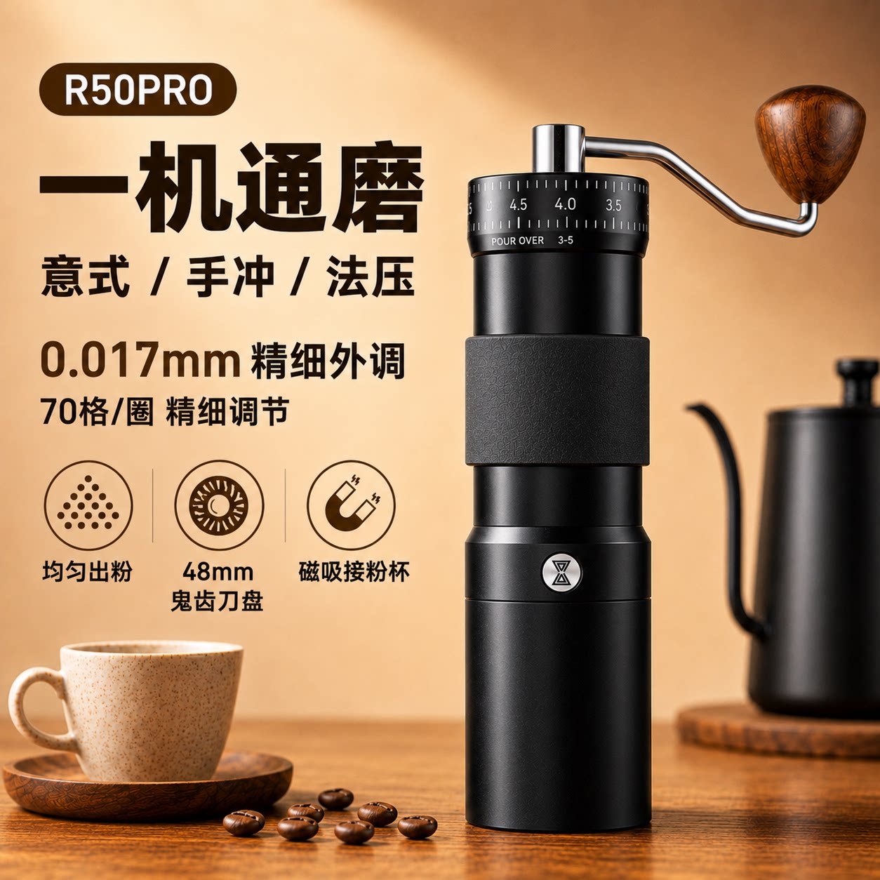 手摇磨豆机便携包适用于1zpresso Jx/JE 汉匠K6/K7泰磨S5/C5 幻刺-淘宝