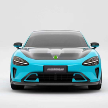 Suitable for Xiaomi SU7 modified hydrogen modified robot front shovel front lip rear lip tail wing front bumper surrounded by tail wing appearance cover