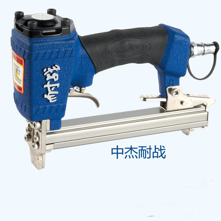 Fight-resistant 1013J pneumatic code nail gun 1010J woodworking nail gun U-shaped nail gun door type pneumatic nail gun U type gun