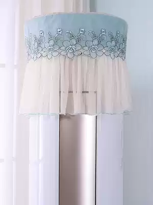 Round air conditioning cover boot does not take the dust cover Cylindrical vertical living room cabinet decorative cover cloth cover towel Gree beauty