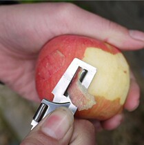 Two-way planer bottle opener open canned luncheon meat can be] Stainless steel outdoor EDC