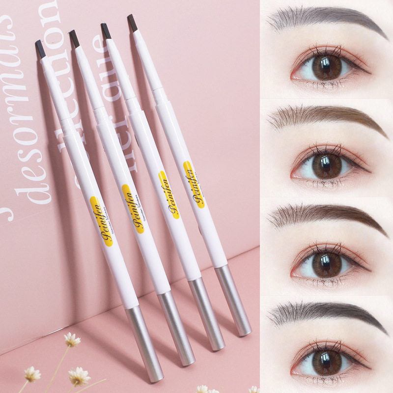 Li Jiaqi recommends triangular double-headed ultra-fine eyebrow pencil for women, waterproof, sweat-proof, lasting, not taking off makeup, naturally showing temperament