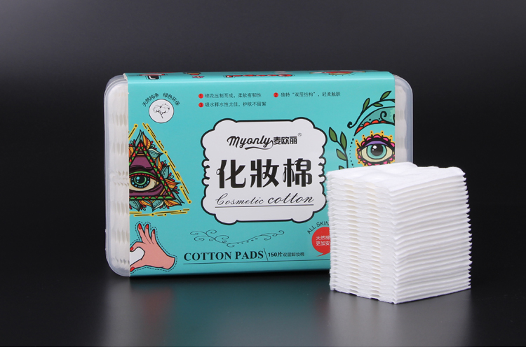 Thẩm mỹ viện bông tẩy trang bông dày dùng một lần khăn rửa sâu làm sạch da mặt 150 viên - Các công cụ làm đẹp khác Ý tưởng từ khóa