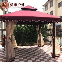 Outdoor awning Outdoor four-corner tent activity advertising mobile carport large awning stall tent umbrella awning