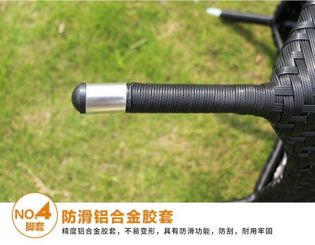Bàn ghế ngoài trời Mojia kết hợp hiện đại tối giản nội thất sân vườn giải trí bàn cà phê mây ghế ban công bàn ghế năm mảnh - Bàn ghế ngoài trời / sân bàn ghế ban công