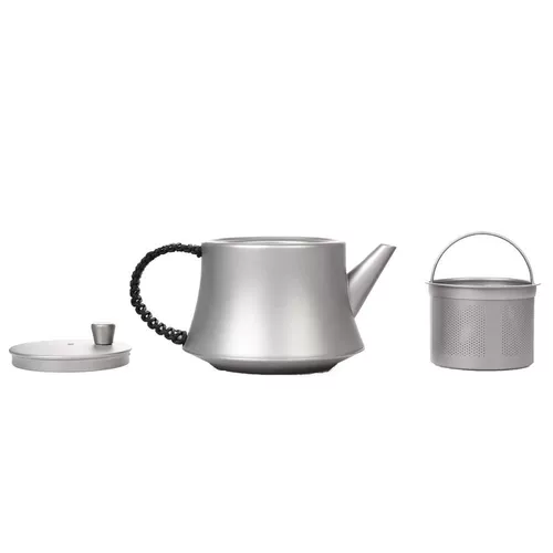 Чайный сервиз, портативный комплект для путешествий, заварочный чайник, дорожная чайная чашка для кемпинга, увеличенная толщина