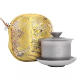 Двухэтажная чайная чашка, чай, чайный сервиз, комплект, заварочный чайник, китайский стиль, защита от ожогов