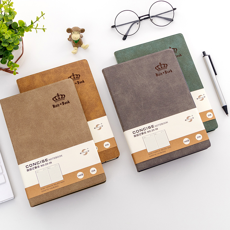 Notebook Stationery Business China Wind Minimalist Conference Retro A5 B5 notepad workday notebooks customizable