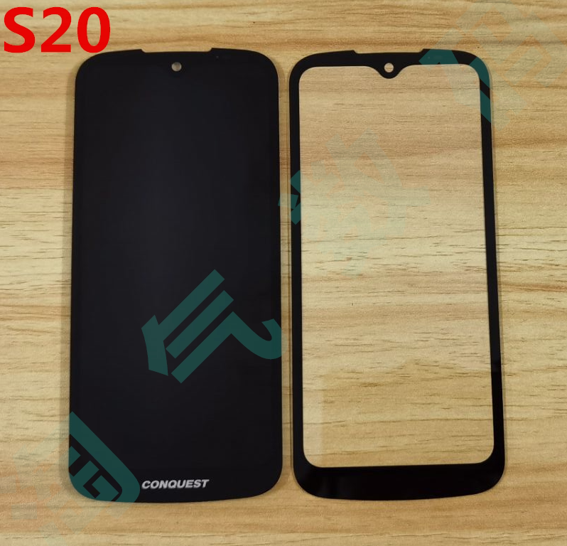 Conquest Conquest S20 Assembly Lcd Screen Touch Screen Cover Integrated Internal and External Screen Assembly