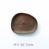 Khay gỗ Khay gỗ óc chó Trung Quốc khay trà gỗ óc chó đen khay gỗ tròn khay đựng trái cây đĩa ăn bằng gỗ tròn gỗ mới cá tính tùy chỉnh 20 - Tấm Tấm