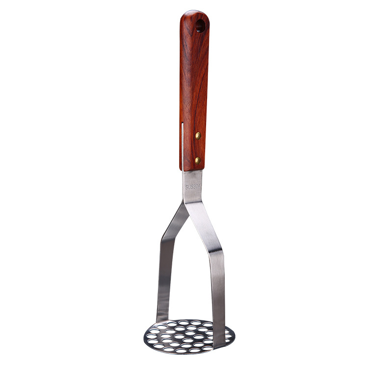 304 Stainless steel mud masher Kitchen Potato Sweet potato Masher Stainless steel potato masher