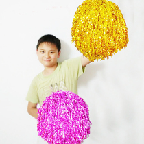 Cheerleading color ball cheerleading Flower Ball dance aerobics hand flower square dance performance props cheerleader hand flower Flower