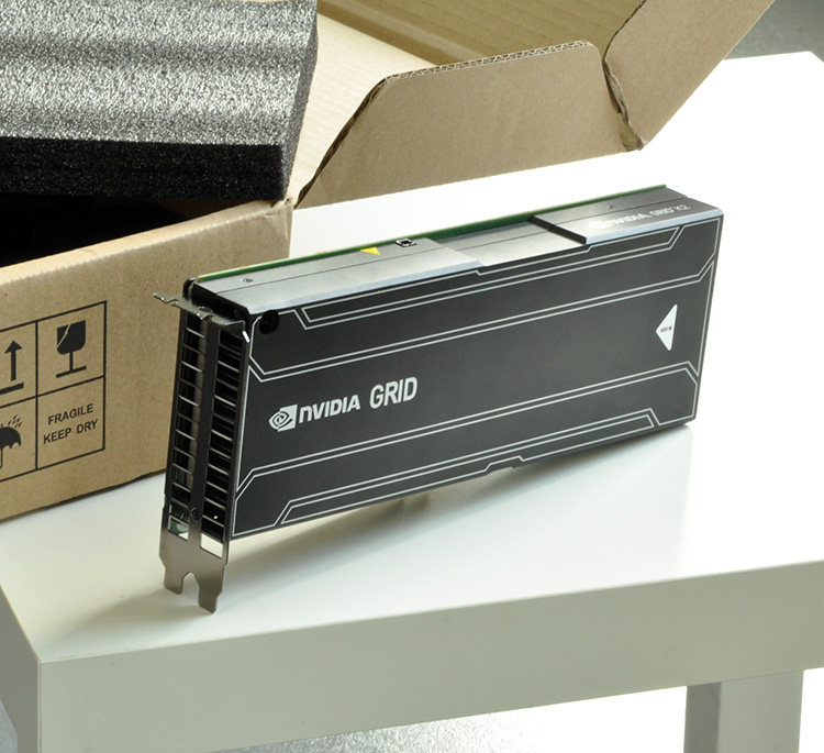 New NVIDIA GRID K2 cloud desktop graphics card vGPU virtualized virtual cloud workstation