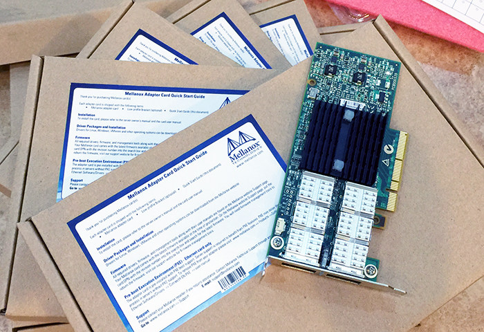 Spot 40,000 trillion Mellanox 40G Double mouth QSFP B Ethernet Card Second intel XL710