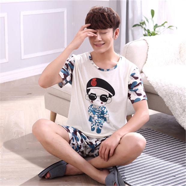 Pyjama mixte OTHER   en Coton à manche courte - Ref 3006348 Image 22