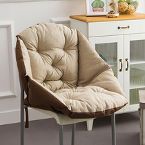 Cushion Cushion Integrated waist cushion Padded plush office student rattan chair dining chair computer backrest cushion