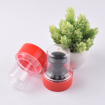Strong and strong FQ998 transparent public seal box seal box round financial chapter seal box special single seal box