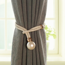 Creative curtain buckle strap A pair of decorations minimalist modern bundled rope cute 100 lap strap tie Nordic