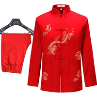 Лонгслив, красный комплект