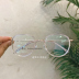 Kính tròn TR90 khung nữ trong suốt màu hồng retro Hàn Quốc tươi siêu nhẹ khung cận thị hộp lớn S6268 kính monster Kính khung