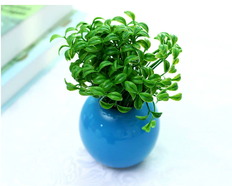 Trang chủ nhà phụ kiện phòng khách bàn ban công nhỏ bình gốm thủ công hoa mới trang trí nhà hoa chậu bóng trang trí đồ trang trí phòng khách