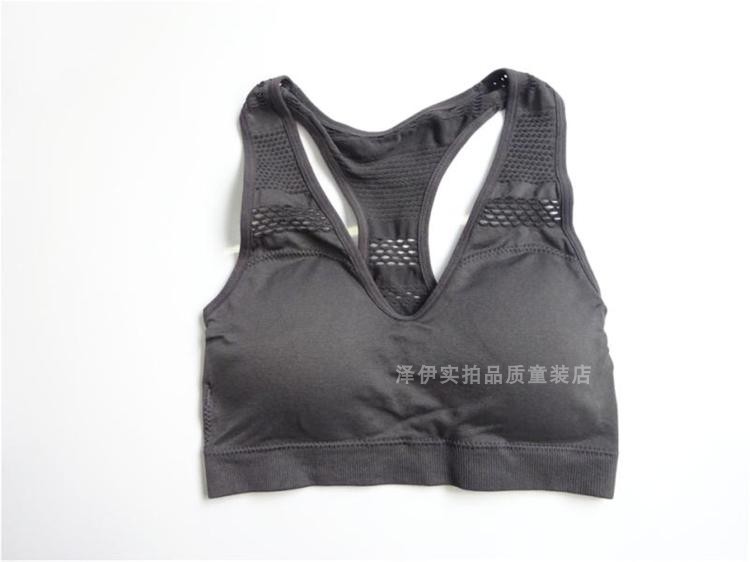 Không hoàn lại, xuất khẩu, áo ngực thể thao của phụ nữ Mỹ, nhẹ và thoáng khí, đồ lót rỗng bốn màu, áo vest, ngoài trời * - Đồ lót thể thao áo thun tập gym nữ
