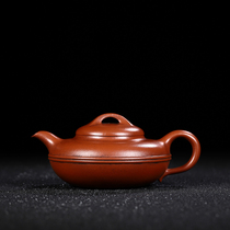 Early one factory Purple Sand Pot in Yixing Old pot Gu Jingzhou Full handmade Zhu mud line Round Pot Dispensers Recommend Bubble Teapot