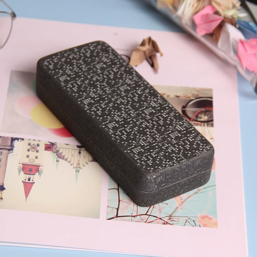 Прямоугольные брендовые портативные переносные солнцезащитные очки, коробка для хранения, защита при падении