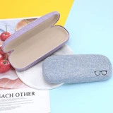 Модные металлические креативные очки, портативная коробка, из хлопка и льна, простой и элегантный дизайн