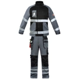 Bauskydd Шведский бао -ши -ши -черный и серый переключение многословного защитного отражения Полное хлопок на открытый ремонт