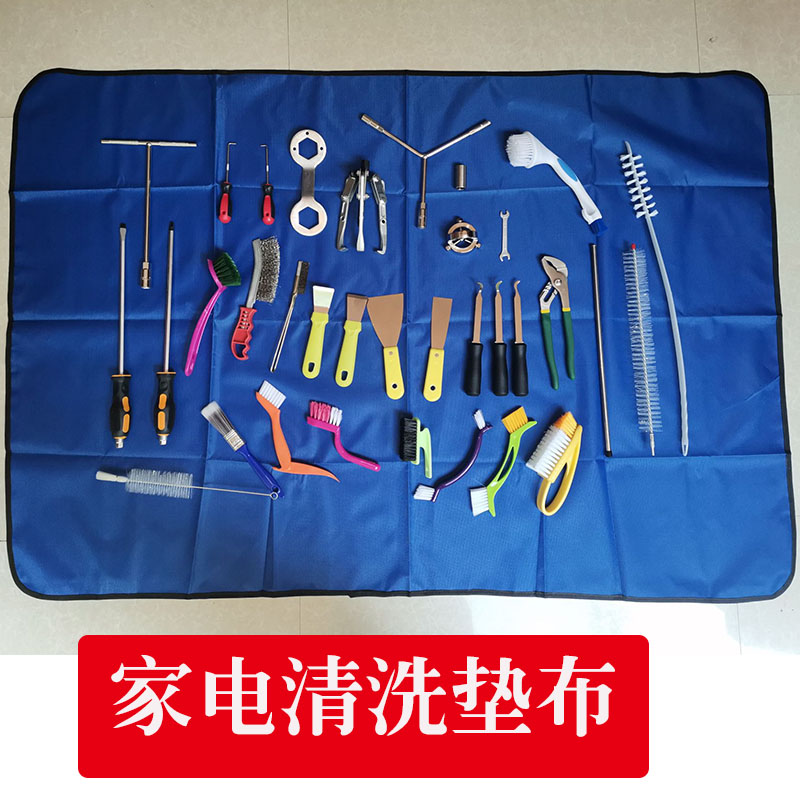 Home appliance cleaning tool pad cloth cleaning range hood air conditioner waterproof cloth double layer waterproof thick oil-proof tool cloth