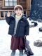 Boys' down Jacket Winter 2025 New Model Children's Winter Clothing 90% White Duck down Coat Baby Thickened Warm Puffer Jacket