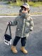 Boys' Camouflage down Jacket, Stylish Winter Wear, 2026 New Model, Children's White Duck Down, Thickened Mid-Length Coat, Trendy