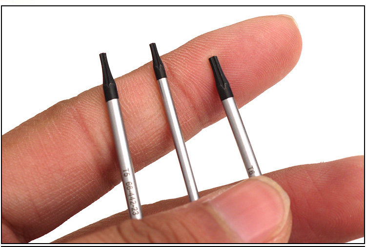 Отвертка 史丹利花形螺丝刀防静电梅花电子螺丝批六角星米字t4t5t6t8t10 Stanley