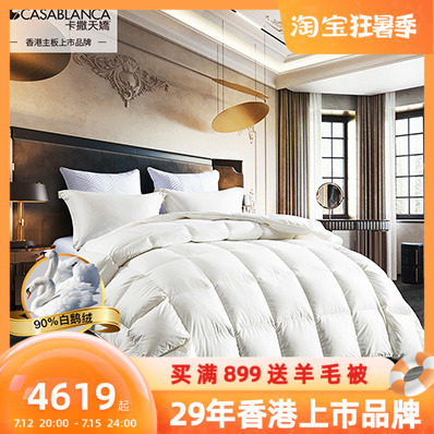 Carsatian cuddling down by 90% white goose down by thickening of a warm and warm winter by a core 5-Star hotel down by a special cupboard