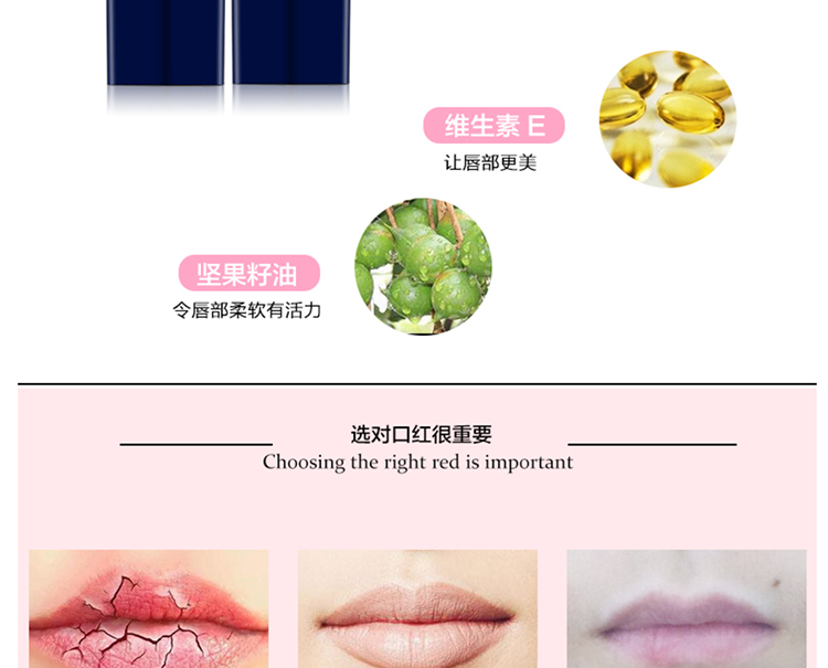 Carotenoid Coloring Lip Balm Lasting Moisturising Dưỡng ẩm Cây môi không thấm nước Phụ nữ mang thai Có sẵn - Son môi son merzy m1