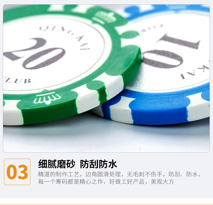 Phòng chơi bài Chip Card dành riêng cho Texas Holdem Mahjong Chip Coin Mã thông báo Crown Baccarat cao cấp - Các lớp học Mạt chược / Cờ vua / giáo dục cờ vua cao cấp