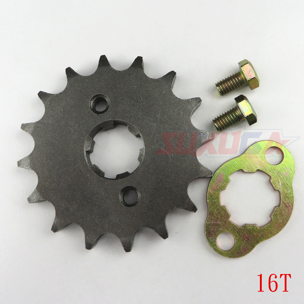 Apply to New Continent Five Sheep Honda Motorcycle CBF-125 150 Small Gears 14 - gear 15 - teeth motorcycle small chain wheel