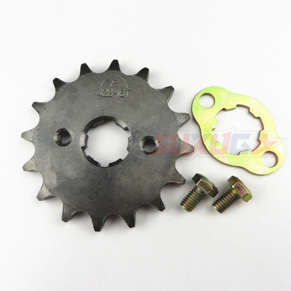Motorcycle CG125 150 speed acceleration retrofit small sprockets 14 15 16 17 teeth pinion small sprockets economiser 