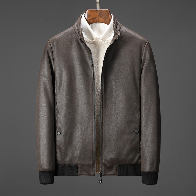 19 Winter cold bull goods men's fabric down duvet fabric fashionable lace thickened to keep warm down jacket men