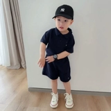 Футболка polo подходит для мужчин и женщин, хлопковый детский комплект, короткий рукав