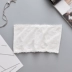 Đầm trắng quây quấn ngực ống ngắn để tránh các cô gái nhẹ nhàng gợi cảm áo ngực ngực đồ lót nữ cao cấp Ống