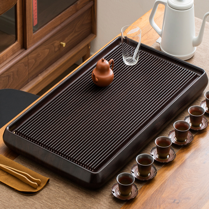 Bakelite tea pan De country with simple tea table drainage electric bakelite tea sea size kung fu tea set brew tea tray