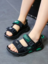 next jazz boy sandals 2022 new summer CUHK childrens students anti-slip beach shoes