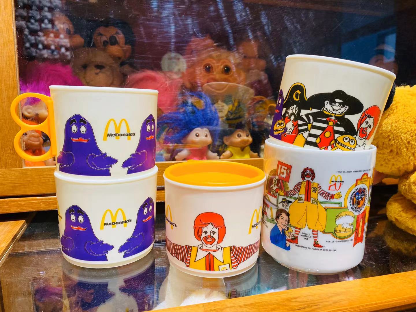 (Rich Man Bean) McDonald's McDonalds Mug Coffee Cup Antique Collection Out of Print Vintage Middle Ages