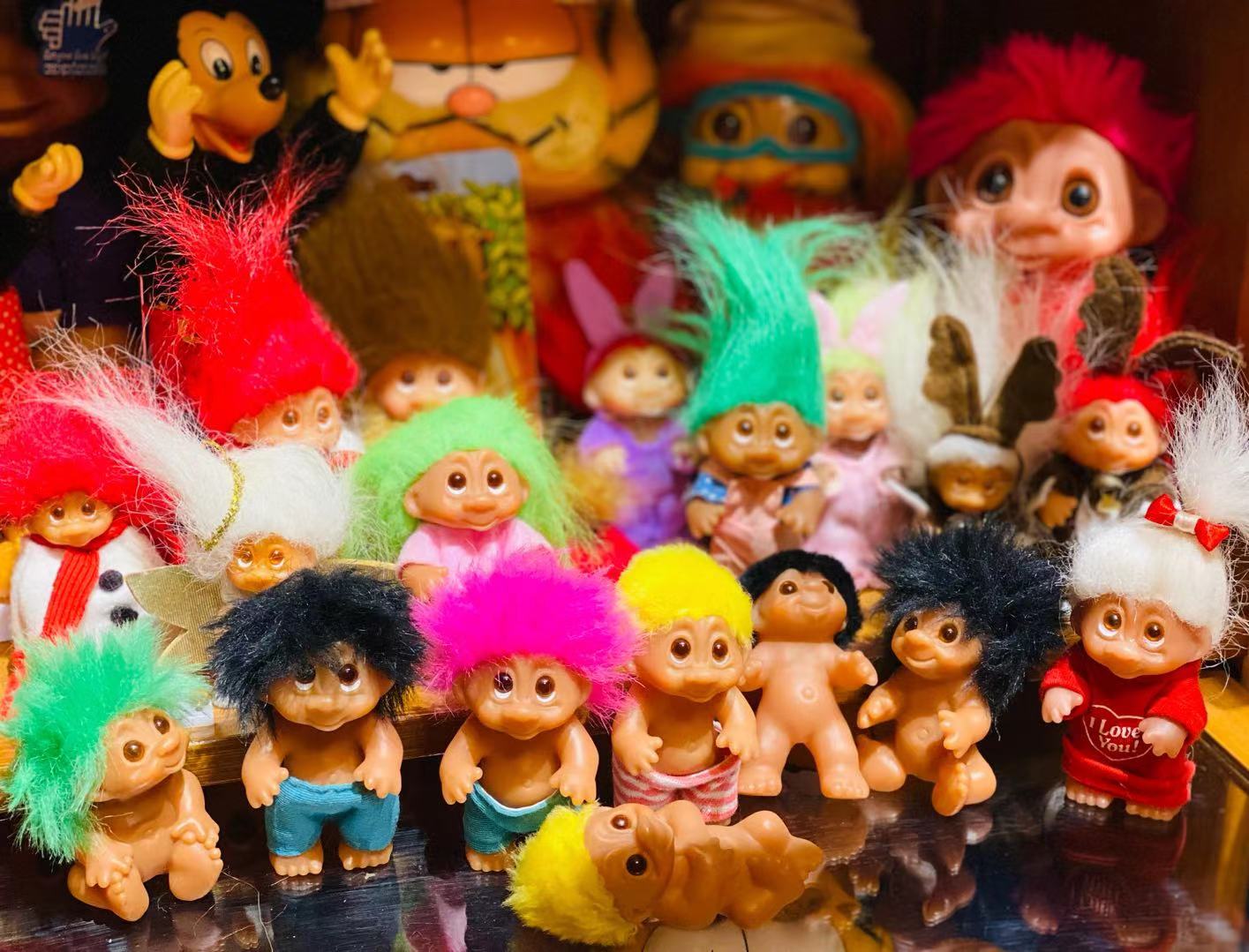 (Millionaire Bean) Giant Magic Doll Troll Doll Vintage Vintage Collection Jedi Little Gazillions