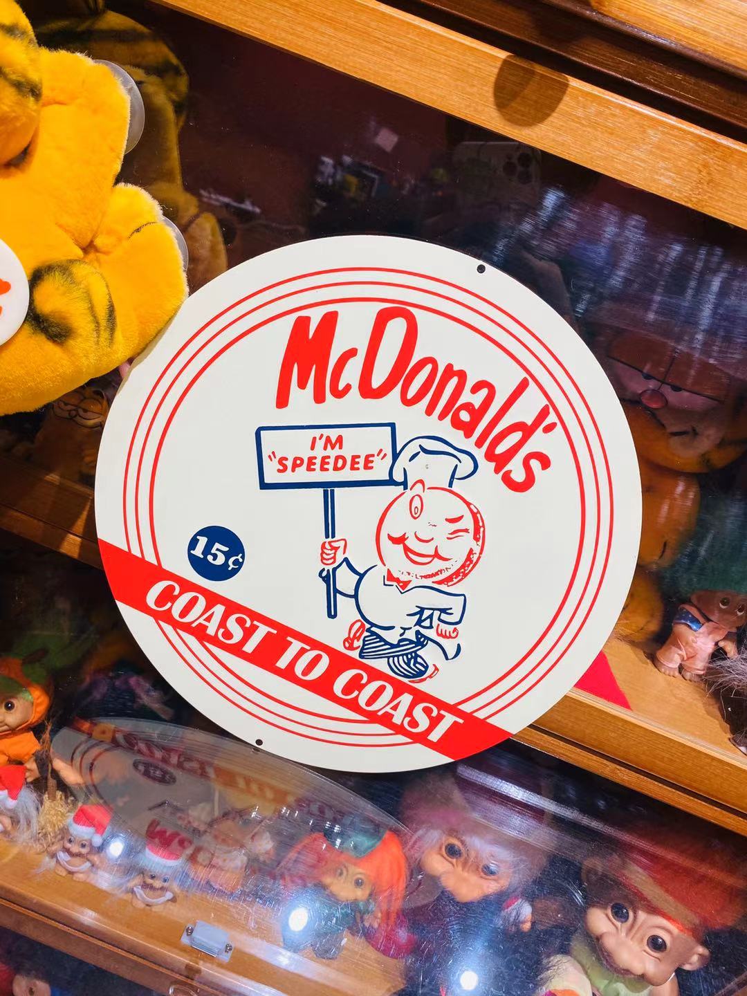 (Millionaire Bean) American McDonald's Billboard Collection Antique Toy Jedi Rare