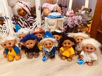 (Millionaire Bean) Giant Magic Doll Troll Dolls Extinct Collection Ugly long hair Danish wool 2